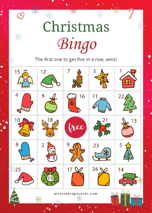 Christmas Bingo